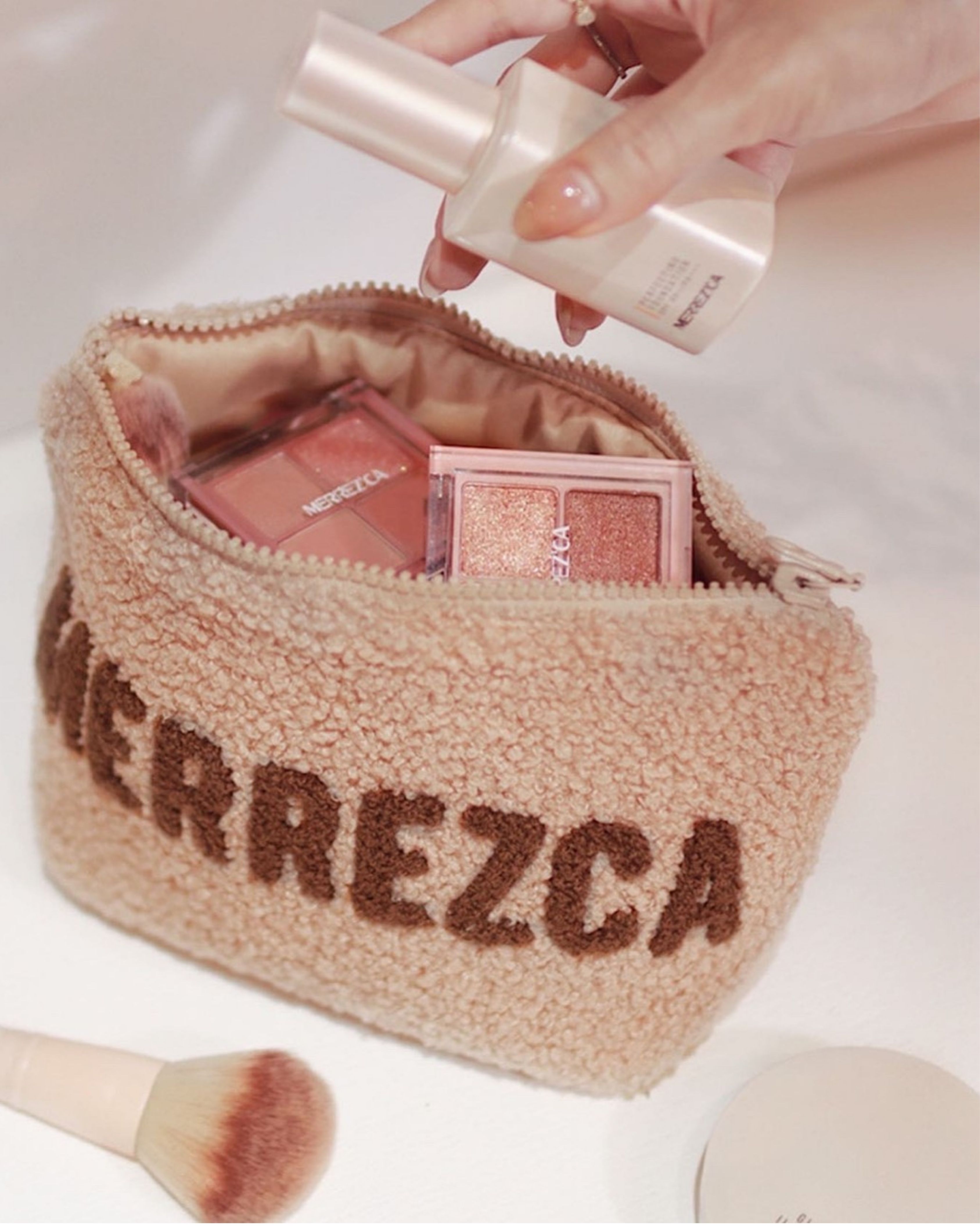 Merrezca Terry Cosmetic Bag